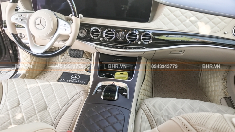 Thảm lót sàn ô tô 5D 6D Mercedes Maybach 2016 - nay